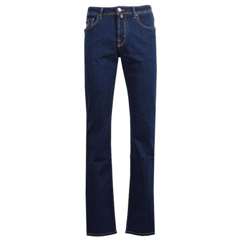 Jacob Cohen Blue Cotton Jeans &amp; Pant, theFeinheit