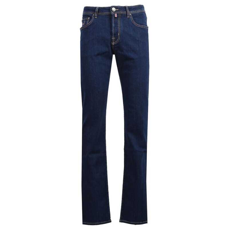 Jacob Cohen Blue Cotton Jeans &amp; Pant, theFeinheit