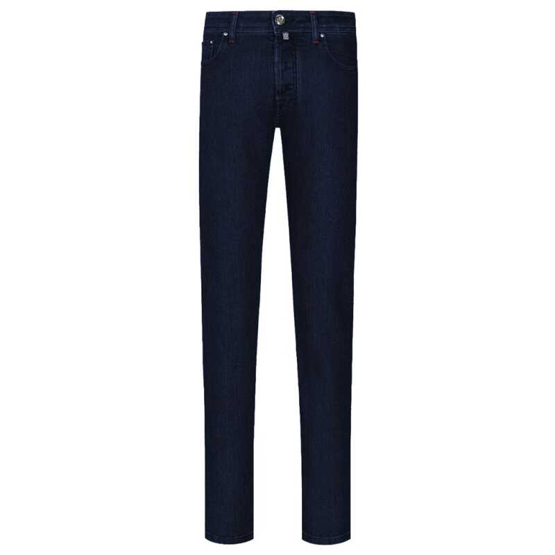 Jacob Cohen Blue Cotton Men Jeans, theFeinheit