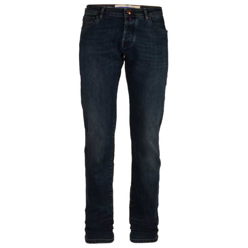 Jacob Cohen Blue Cotton Men&#8217;s Slim Fit Jean, theFeinheit