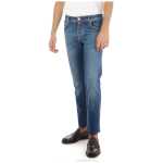 Jacob Cohen Blue Cotton Slim Men Jeans 2