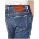 Jacob Cohen Blue Cotton Slim Men Jeans 4