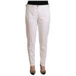 Jacob Cohen Elegant Mid Waist Tapered Trousers 3