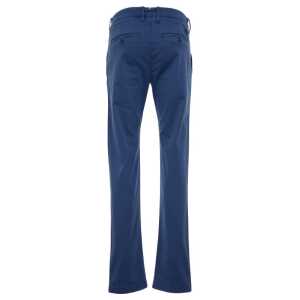 Jacob Cohen Elegant Slim Fit Chino Trousers In Blue