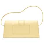 Jacquemus Yellow Leather Handbag