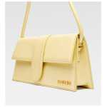 Jacquemus Yellow Leather Handbag 4