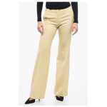 Jil Sander Grain De Poudre Wool Pants With Front Pleats