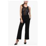 Jil Sander Serge Wool Cropped Pantspantaloni Crop In Lana Serge 4