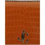 Jimmy Choo Amber Orange Leather Shoulder Bag 3