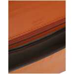 Jimmy Choo Amber Orange Leather Shoulder Bag 4