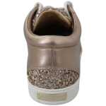 Jimmy Choo Ballet Pink Glitter Leather Sneakers 4