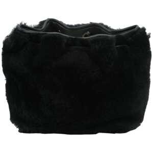 Jimmy Choo Black Leather Top Handle And Shoulder Bag
