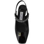 Jimmy Choo Elegant Black Patent Flats With Crystal Accent 3