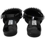 Jimmy Choo Elegant Black Patent Flats With Crystal Accent 4