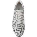Jimmy Choo Elegant Monochrome Leather Sneakers 3