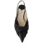 Jimmy Choo Elegant Pointed Toe Leather Flats 3