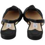 Jimmy Choo Elegant Pointed Toe Leather Flats 4