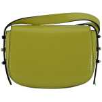 Jimmy Choo Lime Yellow Leather Small Shoulder Bag