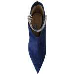 Jimmy Choo Pop Blue Crystal Strap Heeled Boots 3