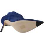 Jimmy Choo Pop Blue Crystal Strap Heeled Boots 5