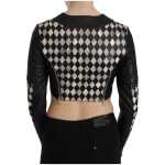 John Richmond Chic Biker Inspired Cropped Leather Jacket 2