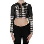 John Richmond Chic Biker Inspired Cropped Leather Jacket 5