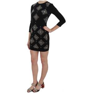 John Richmond Chic Sequined Mini Sheath Dress