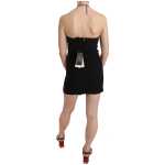 John Richmond Elegant Sleeveless Mini Shift Dress 2
