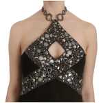 John Richmond Elegant Sleeveless Mini Shift Dress 3