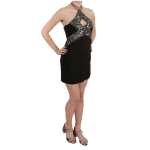 John Richmond Elegant Sleeveless Mini Shift Dress 4