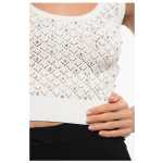 John Richmond Openwork Buio Top With Crystal Application 3