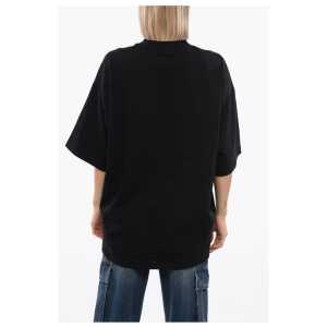 John Richmond Over Pelac T Shirt With Contrasting Print 2