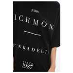 John Richmond Over Pelac T Shirt With Contrasting Print 3