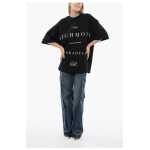 John Richmond Over Pelac T Shirt With Contrasting Print 4