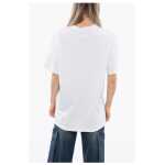 John Richmond Oversized Berdi T Shirt With Trompe L Oeil Print 2