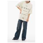 John Richmond Pelac Oversized T Shirt With Contrasting Print 4