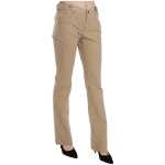 Just Cavalli Beige Mid Waist Straight Leg Pants 3