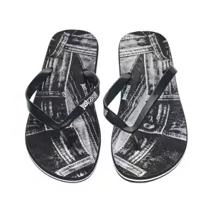Just Cavalli Black Eva Men Sandal
