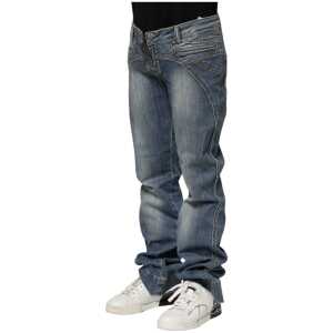 Just Cavalli Blue Washed Straight Fit Men Denim Jeans 2