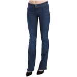 Just Cavalli Chic Blue Washed Boot Cut Denim Pants 2
