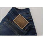 Just Cavalli Chic Low Waist Denim Pants In Blue 4