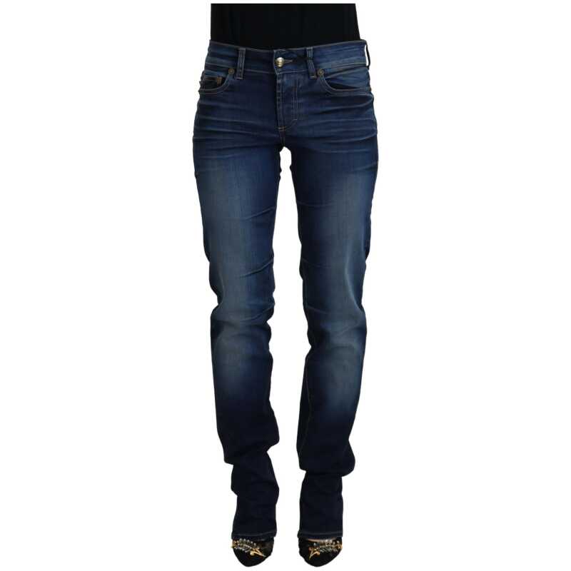 Just Cavalli Chic Low Waist Denim Pants in Blue, theFeinheit