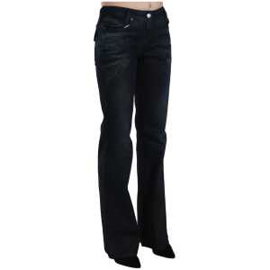 Just Cavalli Chic Mid Waist Straight Denim Pants