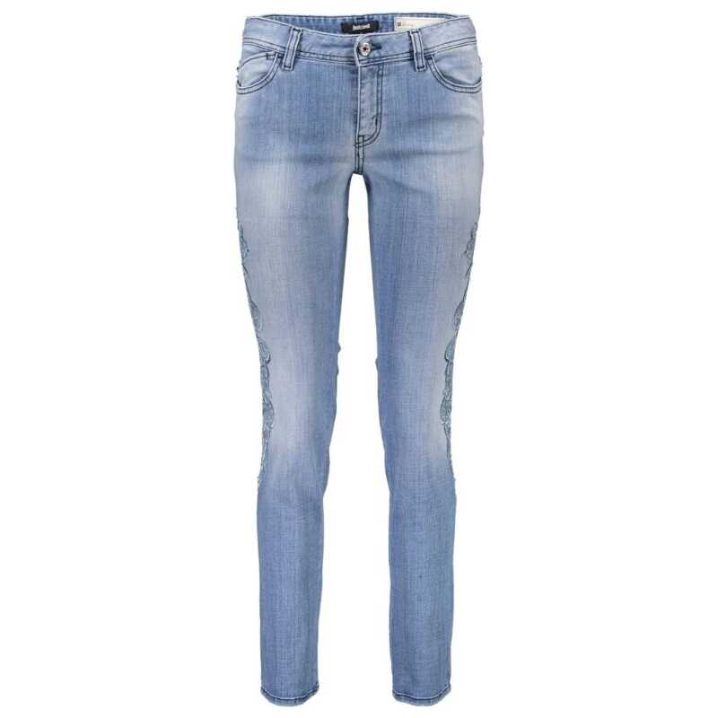 Just Cavalli Light Blue Cotton Women Jeans, theFeinheit