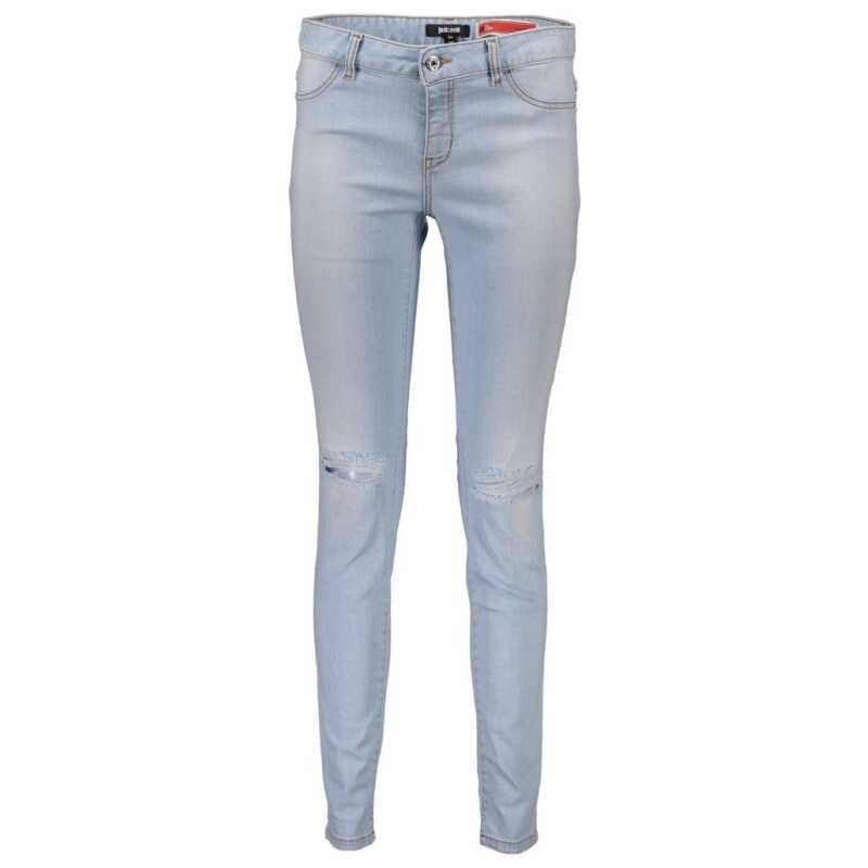 Just Cavalli Light Blue Cotton Women Jeans, theFeinheit
