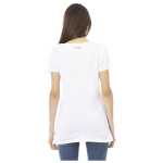 Just Cavalli White Cotton Women T Shirt 2