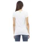 Just Cavalli White Cotton Women Top 2