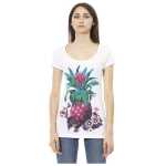 Just Cavalli White Cotton Women Top 3