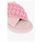 Jwanderson Criss Cross Leather Slides With Platform Soles 4