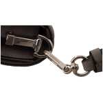 Karl Lagerfeld Elegant Grey Leather Crossbody Bag 6